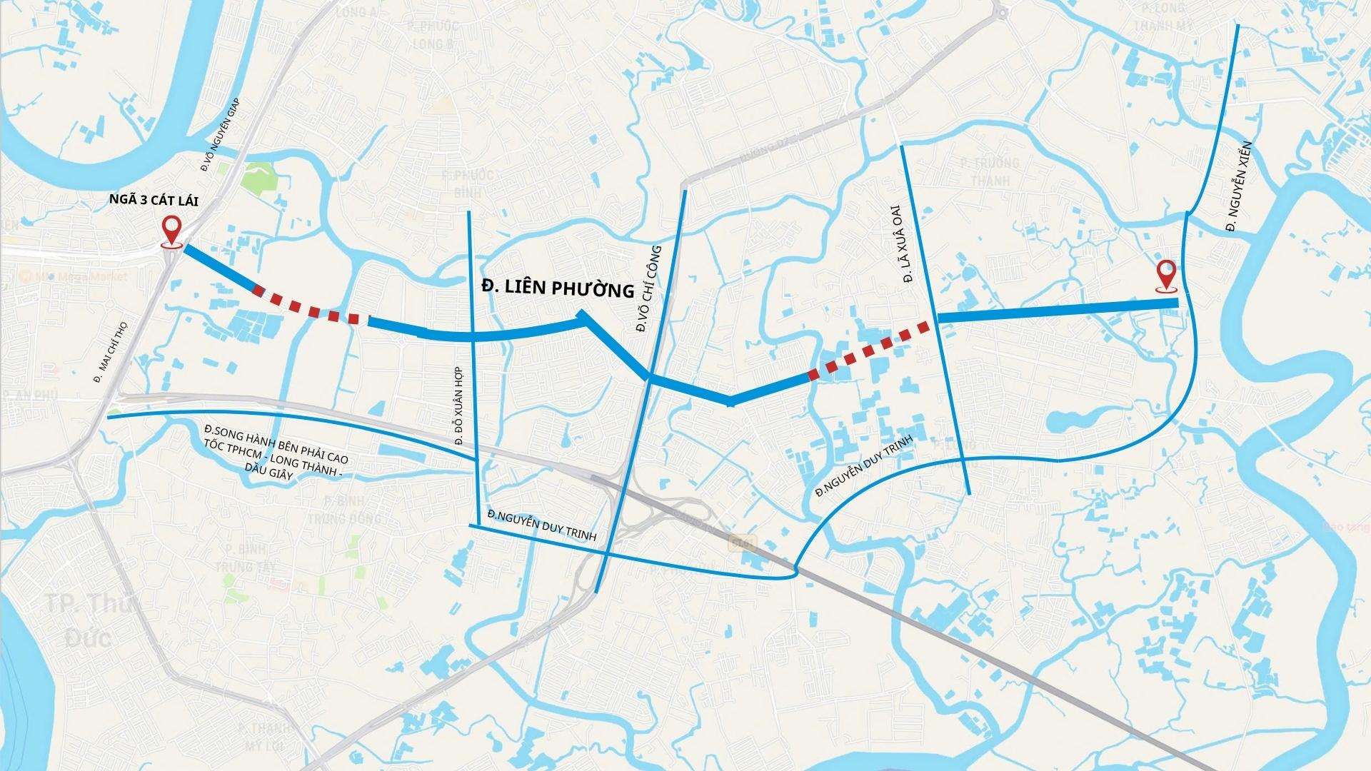 Thông đường Liên Phường, nhà quận 9 được săn đón